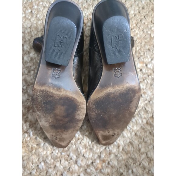 Donald Pliner Boot Western Couture Jaira Metallic Pig Leather Boot Shoe Goring - Picture 12 of 16